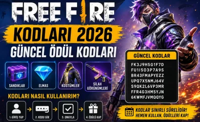 Free Fire 2026 Güncel Ödül Kodları