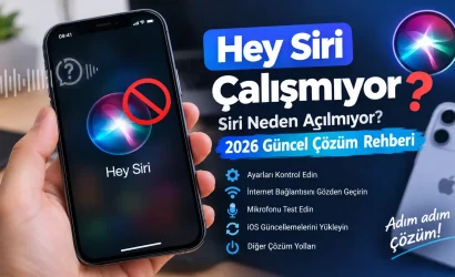 Hey Siri Çalışmıyor