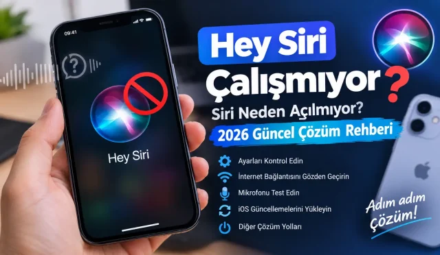 Hey Siri Çalışmıyor
