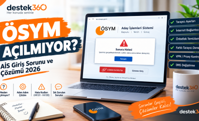 ÖSYM AİS Giriş Sorunu ve Çözümü
