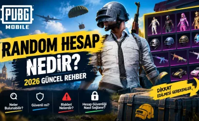 PUBG Mobil Rastgele Hesap