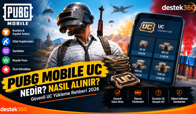PUBG Mobile UC Rehberi 2026