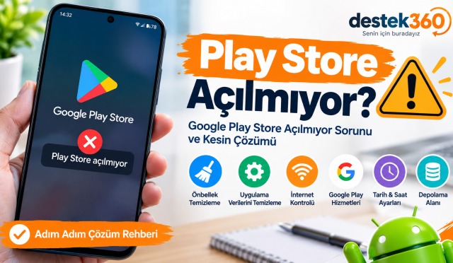 Play Store Açılmıyor Kesin Çözüm Rehberi
