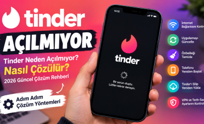 Tinder Açılmıyor