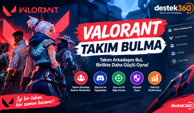 Valorant Takım Arkadaşı Bulma Rehberi