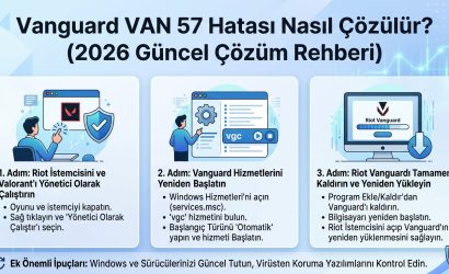 Vanguard VAN 57 Hatası Nasıl Çözülür