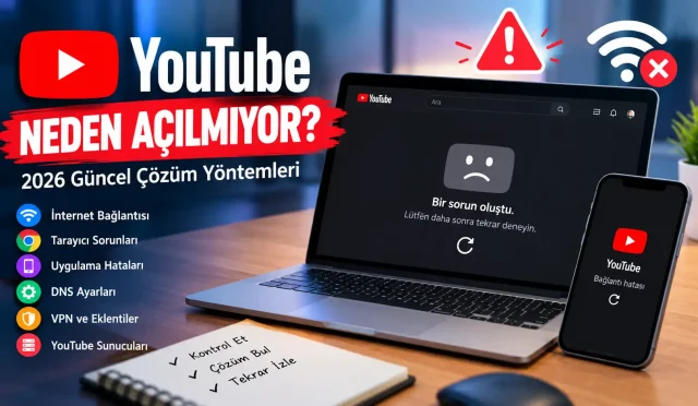 YouTube Açılmıyor