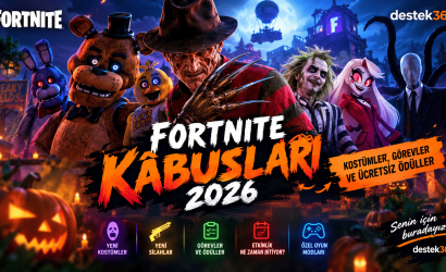 Fortnite Kâbusları 2026_ Kostümler ve Ödüller