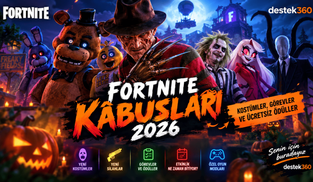 Fortnite Kâbusları 2026_ Kostümler ve Ödüller
