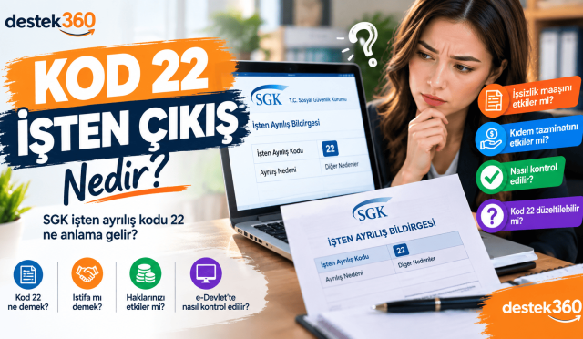 Kod 22 İşten Çıkış Rehberi