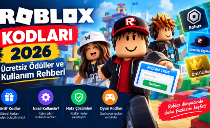 Roblox Kodları 2026_ Ücretsiz Ödüller Rehberi
