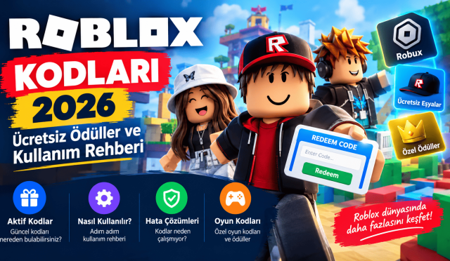 Roblox Kodları 2026_ Ücretsiz Ödüller Rehberi