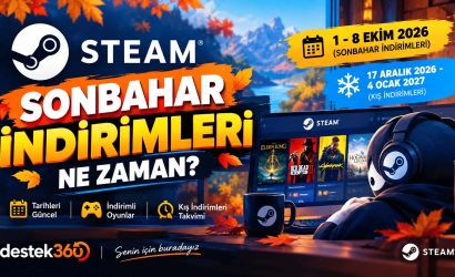 Steam Sonbahar İndirimleri 2026