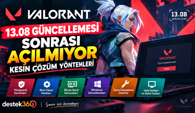 Valorant 13.08 Güncellemesi Açılmıyor