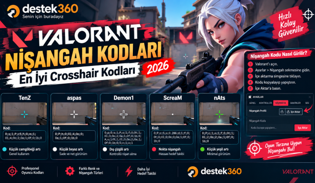 Valorant Nişangah Kodları Rehberi